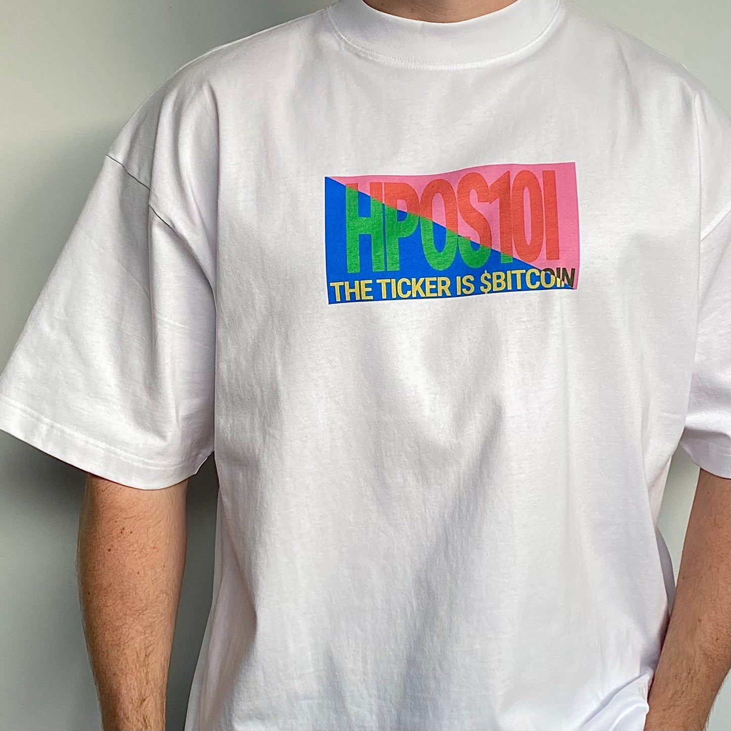 HPOS10I Ticker Bitcoin T-Shirt PRE-ORDER